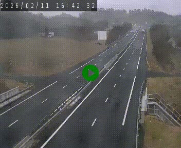 Caméra autoroutière France - A75, Coren, en direction de Montpellier