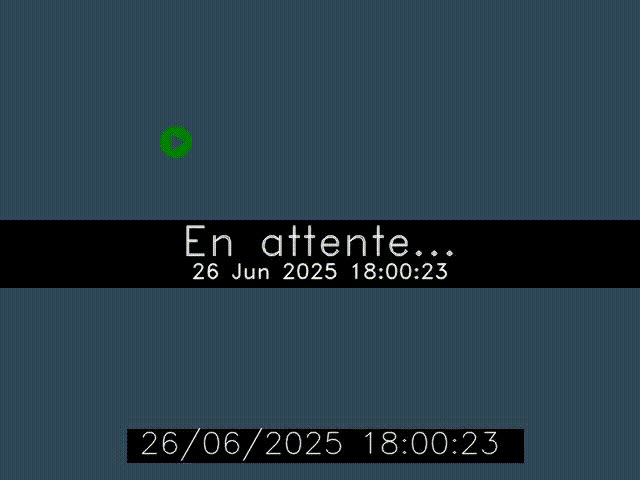 Webcam autoroute A25 (N225) à hauteur de Bergues (Bierne). Vue orientée vers Dunkerque.