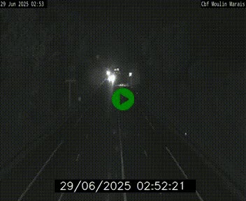 Webcam sur le périphérique de Nantes (N844) entre la Porte de Saint-Luce et la Porte d'Anjou, à l'est de la ville