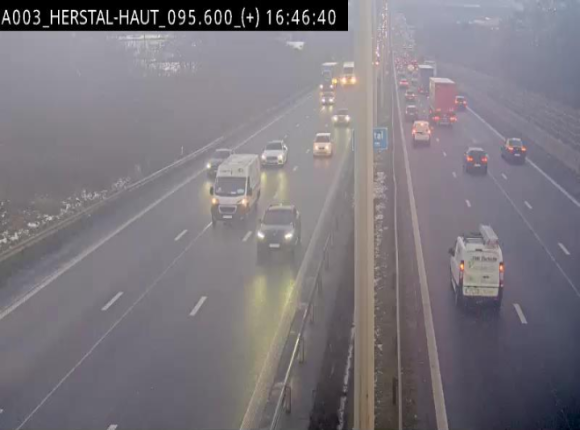 Webcam autoroute Belgique - Herstal - E40 direction Aix-la-Chapelle - BK 97