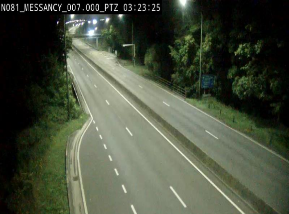 Webcam sur la N81 (E411) à hauteur du Cora Messancy. Vue orientée vers Arlon