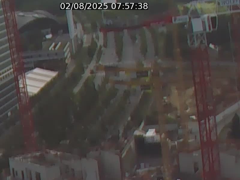 Webcam sur l'avenue John Fitzgerald Kennedy (N51) avec vue orientée vers le Findel
