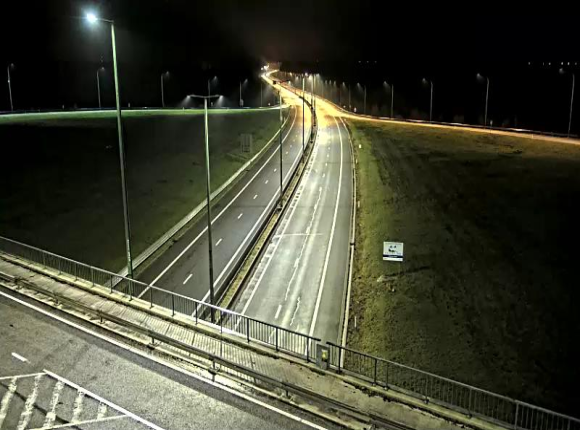 Webcam à la Baraque de Fraiture à la jonction entre l'E25 et la N89 à hauteur de Vielsalm