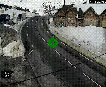 Webcam Col du Puymorens sur N320, en direction de Pas de la Casa (Andorre)