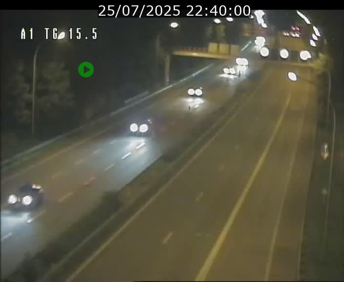 Traffic live webcam Luxembourg Munsbach - A1 direction Luxembourg - BK 15.5