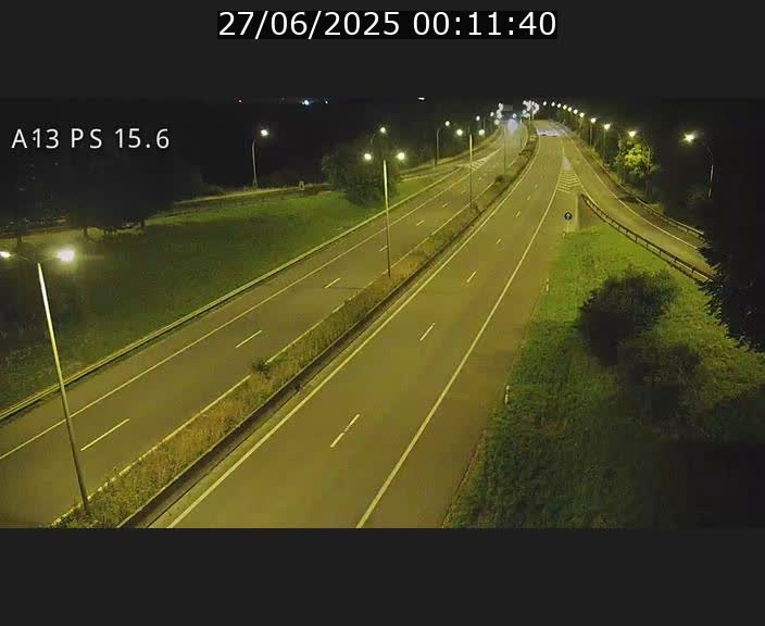 Traffic live webcam Luxembourg Kayl - A13 direction Dudelange - BK 15.6