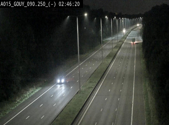 Webcam autoroute Belgique - Gouy-lez-piéton - E42 - BK 90.3