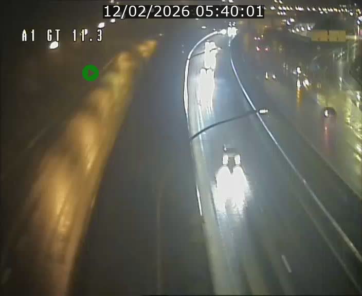 Traffic live webcam Luxembourg Senningerberg - A1 direction Allemagne - BK 11.3