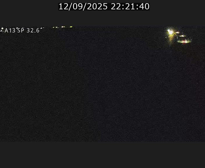 Webcam info trafic A13 à hauteur de Mondorf-les-bains. Vue orientée vers Altwies