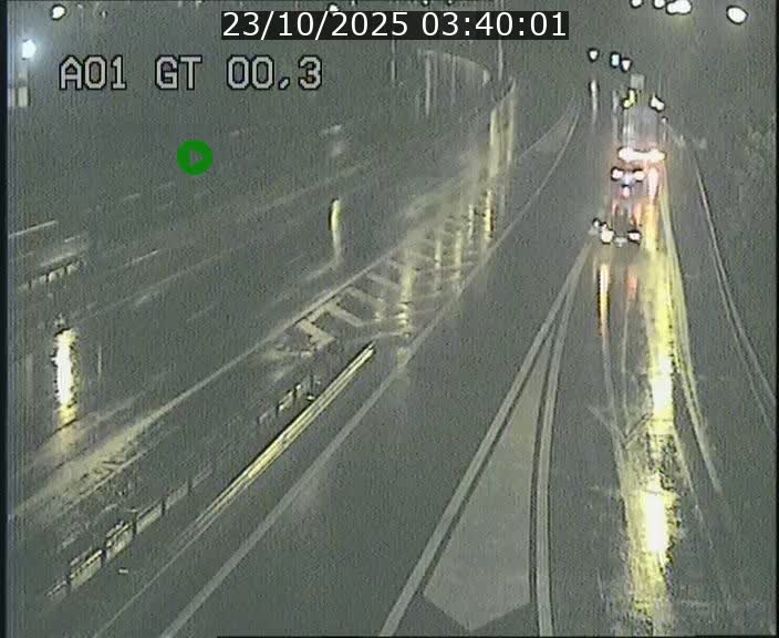 Traffic live webcam Luxembourg Croix de Gasperich - A1 direction Kirchberg - BK 0.3