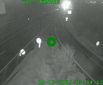 Webcam N147 au nord de Poitiers et à la jonction avec la A10