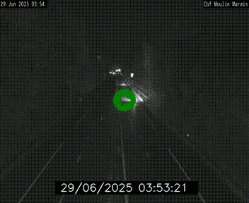 Webcam sur le périphérique de Nantes (N844) entre la Porte de Saint-Luce et la Porte d'Anjou, à l'est de la ville