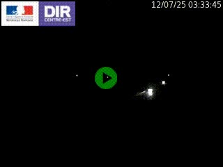 Caméra trafic à Meylan sur la Rocade-Sud de Grenoble en direction d'Aix-en-Provence