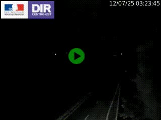 Caméra trafic à Meylan sur la Rocade-Sud de Grenoble en direction d'Aix-en-Provence