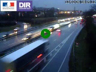 Caméra routière à hauteur de la sortie 15 Chambéry-centre au PK 4,103 en direction d'Albertville