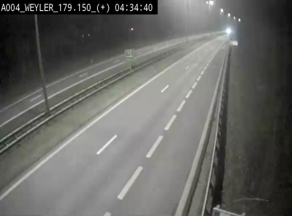 Webcam juste après la sortie 31 Arlon qui permet de rejoindre l'E411 depuis la N82
