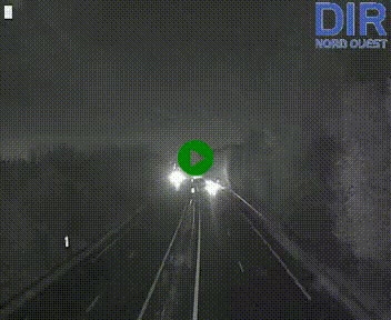 Webcam sur le périphérique de Caen (N814) à l'est de la ville, à Mondeville hauteur de la sortie 2, Presqu'île-Rives de l'Orne, au bout de l'autoroute A13