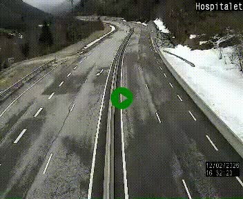 Webcam L'Hospitalet-près-l'Andorre sur N20, en direction d'Andorre