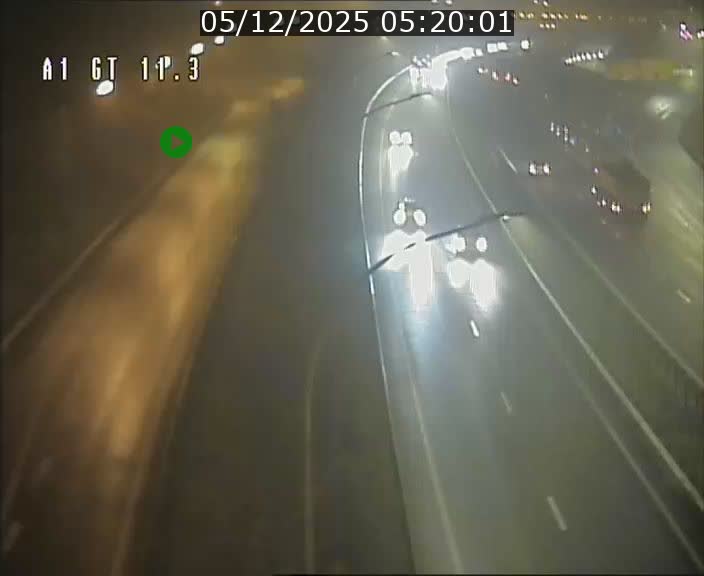 Traffic live webcam Luxembourg Senningerberg - A1 direction Allemagne - BK 11.3