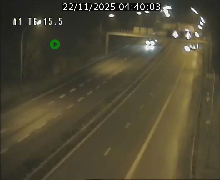 Traffic live webcam Luxembourg Munsbach - A1 direction Luxembourg - BK 15.5