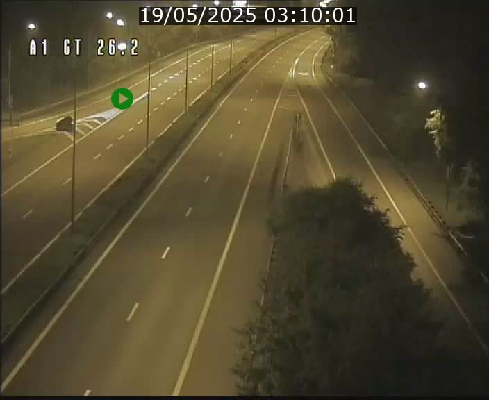 Traffic live webcam Luxembourg Grevenmacher - A1 direction Allemagne - BK 26.2
