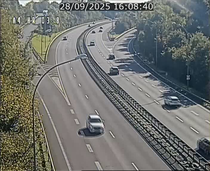Webcam traffic A4 Luxembourg - BK 3.8 - Leudelange (direction Esch sur Alzette)