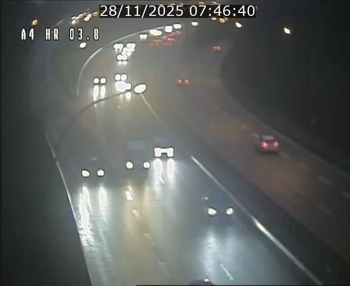 Webcam traffic A4 Luxembourg - BK 3.8 - Leudelange (direction Esch sur Alzette)