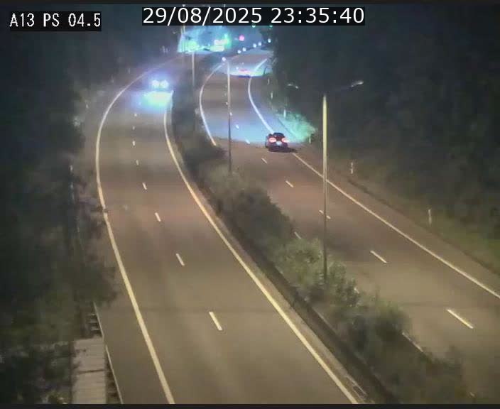 Traffic live webcam Luxembourg Differdange - A13 direction Esch-sur-Alzette - BK 4.5