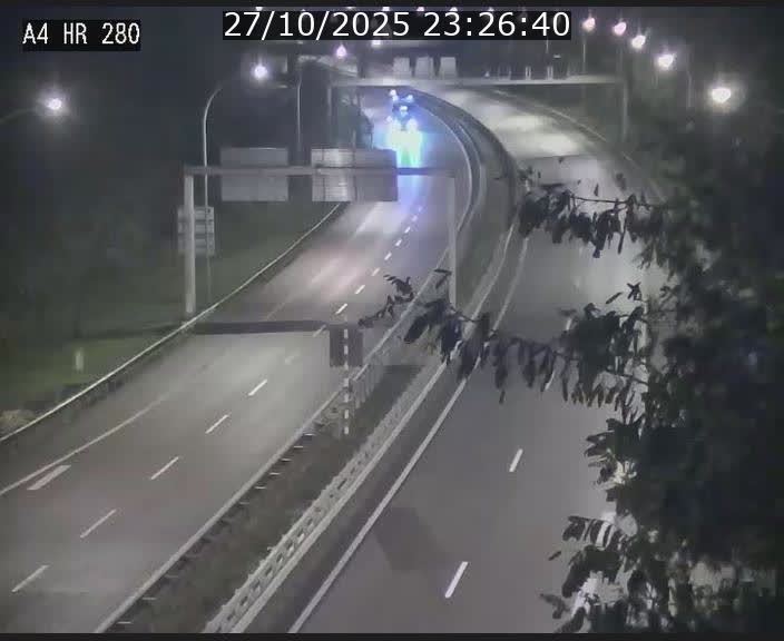 Webcam traffic A4 Luxembourg - BK 0.2 - P+R Bouillon (direction Luxembourg)
