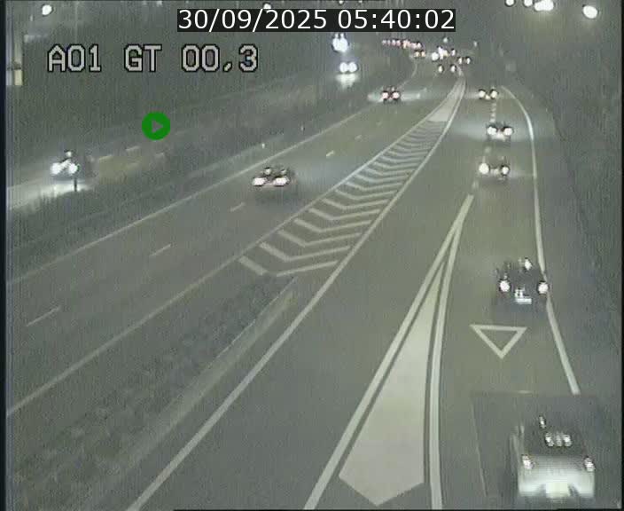 Traffic live webcam Luxembourg Croix de Gasperich - A1 direction Kirchberg - BK 0.3