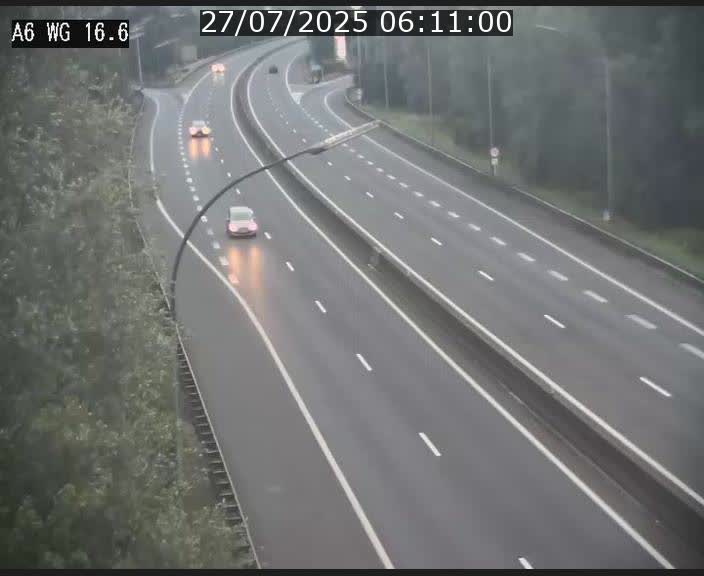 Traffic live webcam Luxembourg Aire de Capellen - A6 - BK 16.6 - direction Luxembourg/France/Allemagne
