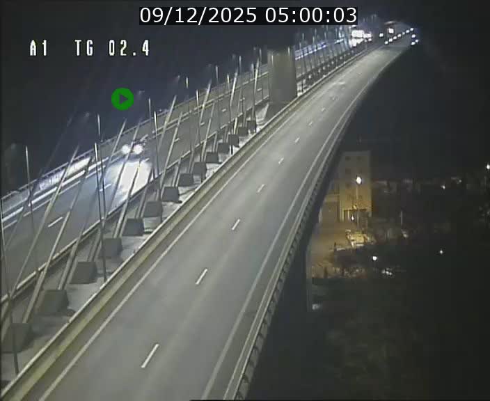 Traffic live webcam Luxembourg Sandweiler - A1 direction Luxembourg-ville - BK 2.4