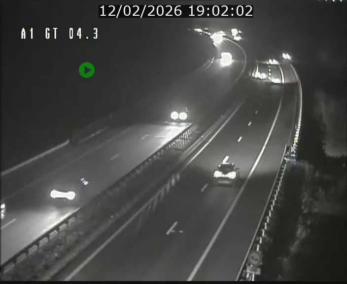 Traffic live webcam Luxembourg Itzig - A1 direction Sandweiler - BK 4.3