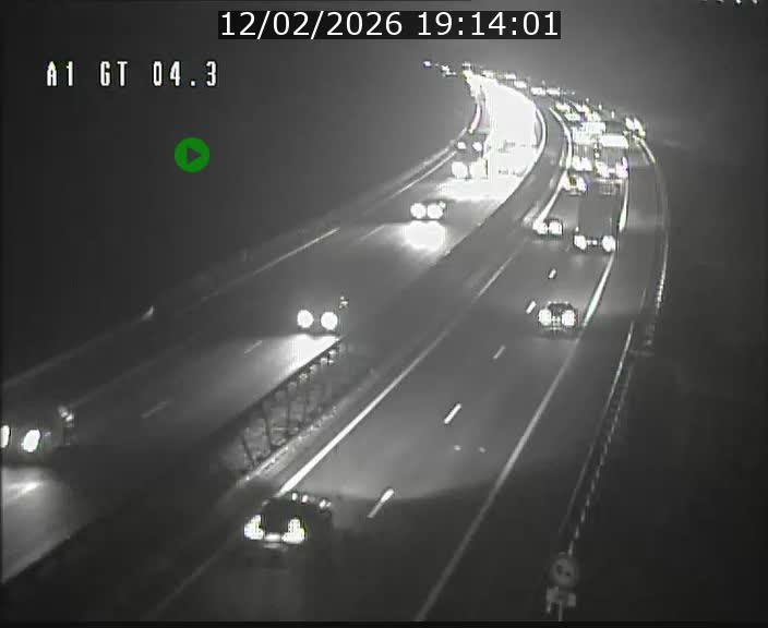 Traffic live webcam Luxembourg Itzig - A1 direction Sandweiler - BK 4.3