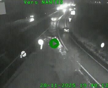 Webcam N147 au nord de Poitiers et à la jonction avec la A10