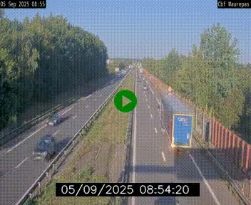Webcam sur le périphérique de Rennes (N136) à hauteur de Maurepas, au nord de la ville