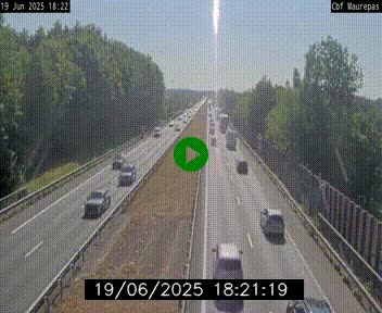 Webcam sur le périphérique de Rennes (N136) à hauteur de Maurepas, au nord de la ville