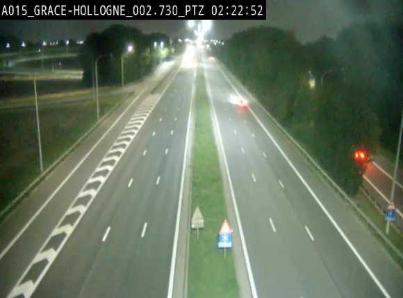 Caméra trafic Belgique - Grâce-Hollogne - E42, jonction avec A604, direction Loncin/Aéroport de Liège -  BK 3.2