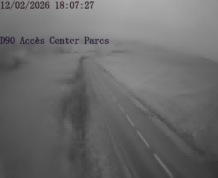 Point de vue trafic déployé sur D90 (France) à Hattigny, regardant vers Hattigny, aidant conducteurs et services à anticiper les flux.