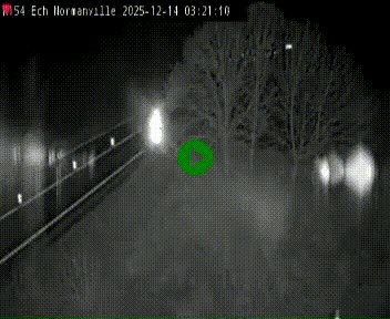 Webcam à hauteur du Leclerc Normanville sur la N154. Vue orientée vers Rouen