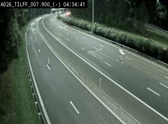 Webcam autoroute A26/E25 à Esneux, en Belgique en direction Luxembourg - BK 7.9