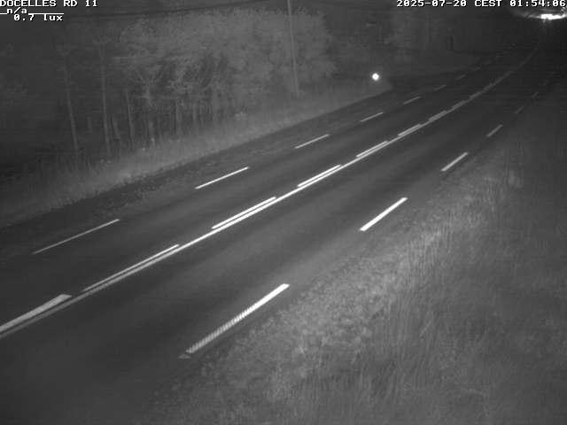Webcam à 424 mètres d'altitude dans la Tranchée de Docelles dans les Vosges, à proximité d'Epinal sur la route de Gerardmer (D11)