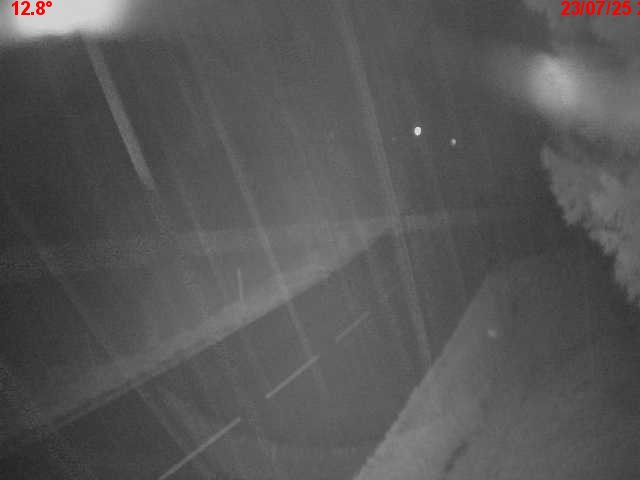 Webcam en haut du col du Ballon d'Alsace sur la D465 à 1075 mètres d'altitude dans les Vosges