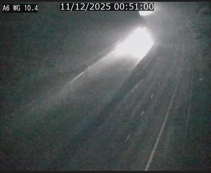 Traffic live webcam Luxembourg Mamer - A6 - BK 10.4 - direction Luxembourg/France/Allemagne