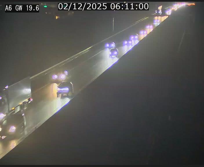 Traffic live webcam Luxembourg - Steinfort - A6 - BK 19.6 - direction Belgique