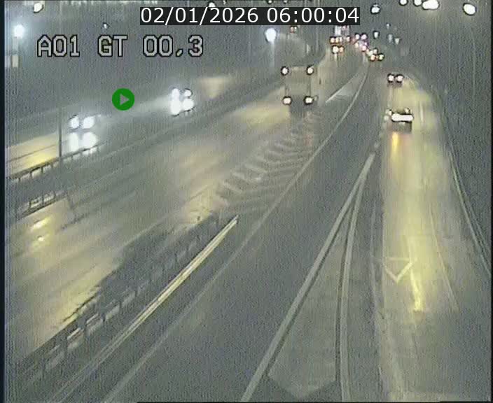 Traffic live webcam Luxembourg Croix de Gasperich - A1 direction Kirchberg - BK 0.3