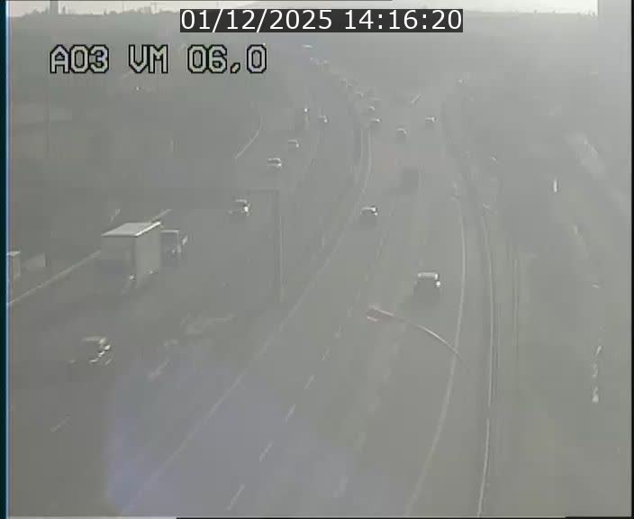 Traffic live webcam Luxembourg Aire de Berchem - A3 - BK 6 - direction France