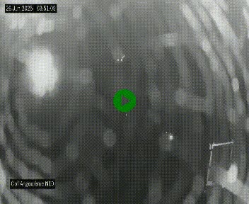 Webcam routière à la fin de la N10, en périphérique ouest d'Angouleme, proche de la jonction avec l'A10