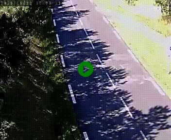 Caméra routière France - N102, au niveau du col de Montmirat à Saint-Etienne-du-Valdonnez à 1039 mètres d'altitude