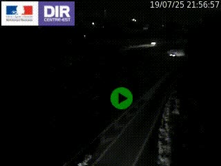 Webcam sur la Nationale 201 à hauteur de la sortie Chambéry-Nord, avant à la jonction entre l'A41 et l'A43, en direction de Lyon
